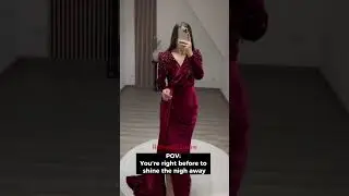 Long Maroon Evening Dress #maroondress #longdress #gown #eveningdress #designerdress #silkdress