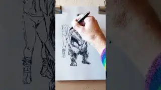 #drawing #doodle #sketch #sketching #doodling #pendrawing #bear #drawingfromimagination #draw