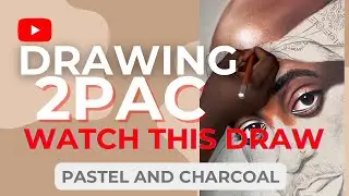 Bringing 2Pac to Life with Pastel Pencils (Step-by-Step Art)