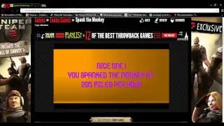 [Old browser games] SLAP THE MONKEY
