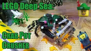 LEGO Deep Sea - Crab Pot Crusher 7774 MOC 🔱🦀🏹