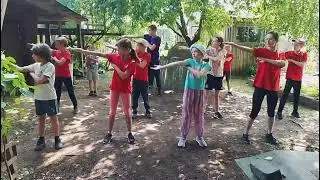 Training at the Wushu club 