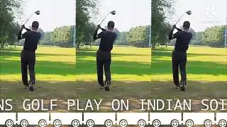 GOLF ⛳SOUTH KORIANS PLAY ON INDIAN SOIL