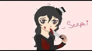 Yandere MysteryPup (SpeedPaint Halloween)...some blood