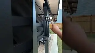here ya go #outdoortvmount #tvmount #patiosetup