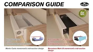 Monte Carlo vs Barcelona Mark III | Hidden Home Theater Cabinet Comparison #homecinema