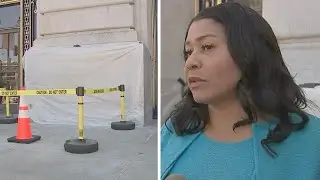 San Francisco Mayor London Breed says racist, sexist graffiti outside city hall aimed at her