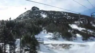 Flyer Express Quad lift ride at Jay Peak, VT