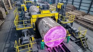 Inside Custom Mill: Milling Purpleheart Wood to Exotic Countertops (Full Process)