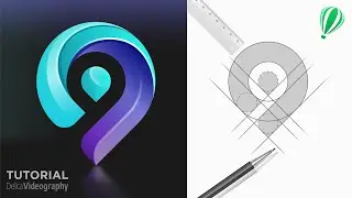 📌 Learn the CorelDRAW BEST Techniques for LOGO Design | DelcaVideography