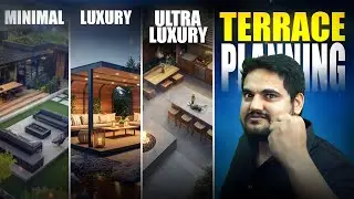 Terrace Design Budget Explained | ₹5 Lakh vs ₹10 Lakh vs ₹20 Lakh Terrace Planning