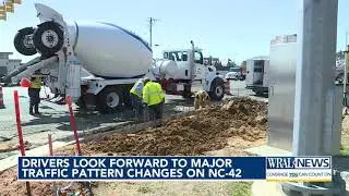 Latest I-40 widening work will change intersections on NC 42 in Garner