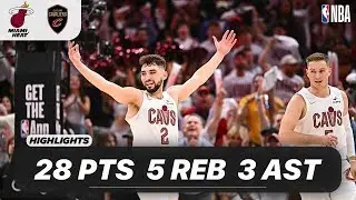 TY JEROME vs MIAMI HEAT | 28 PTS - 5 REB - 3 AST | NBA PLAYOFFS Highlights 04-20-2025