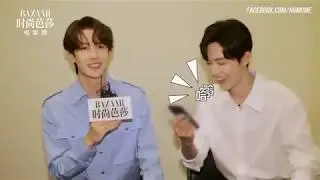 [Vietsub] Phỏng vấn Vương Nhất Bác - Tiêu Chiến | Bazaar