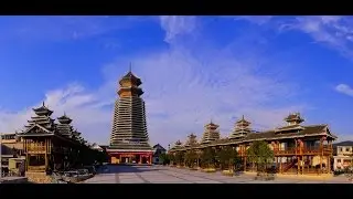 Drum Towers and Wind&Rain Bridges of Dong