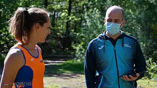 Berlin Marathon preparation with Runeasi: Leentje's comeback with physiotherapist Bart Dingenen