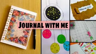 Journal With Me/Journal Decoration Ideas/2021നമുക്ക് ഒരുമിച്ച് journalwriting തുടങ്ങാം/MyCandleLight