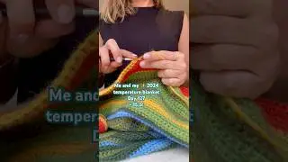 Day 127 #crocheting #2024 #temperatureblanket #handmade #crochet #croche #hekle