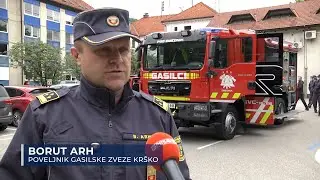 Borut Arh, poveljnik Gasilske zveze Krško, o novih gasilskih vozilih