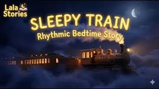 🚂 СОННЫЙ ПАРОВОЗИК: &laquo;Пыхтение в облаках&raquo; 💤 Сказка на ночь для детей (ритмичный белый шум)