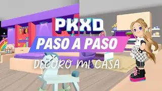 Tutorial Casa Contenedor en PKXD 🏡 IDEA de decoración Moderna Paso a Paso  #pkxd #pkxduniverse