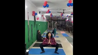 Yoga session with Dr. Sandhya| Join daily for good health and fitness