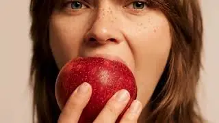Sand Fruit ASMR 🍎 | Unreal Satisfying Bite (No Talking)