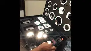 Platinum Series Demo case by Lafit Lighting