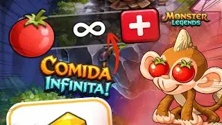 ABSURDO!! COMIDA INFINITA por 30 MINUTOS 😱 ? | Monster Legends