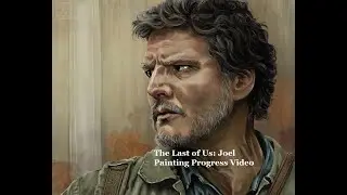 The Last of Us: Joel  #lastofus #pedropascal #digitalpaintingprocess #commissionsopen