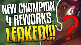 NEW SKINS, REWORKS, CHAMPIONS LEAKED!! WTFFF?!? | League of Legends
