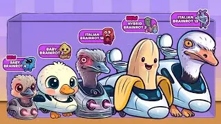 Marge Anomaly Merge Fellas Boss + Boss⁉️ Brainort scary, sahur, baby, hybrid challenge gameplay