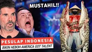 INI SANGAT GILA!! pertunjukan orang ini sangat membuat penonton terheran-heran!! #viral #trending