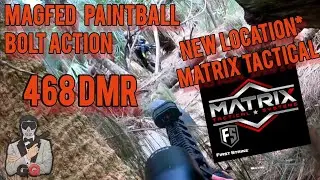 Bolt Action 468 DMR-Tuesday Bruise Day pt.23 Matrix Tactical #magfed #paintball #firststrike #sniper
