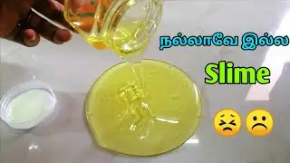 Slime review in tamil😣நல்லா இல்லாத ஸ்லைம் வாங்கி ஏமந்துட்டேன்/craft tamil