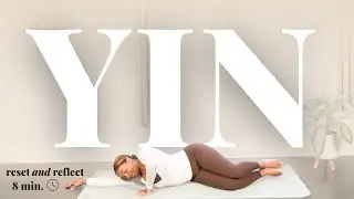 Gentle Yin Yoga for Stress Relief & Relaxation | Quick Stretches to Reset & Reflect