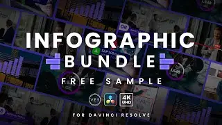 6 БЕСПЛАТНЫХ ИНФОГРАФИЧЕСКИХ НАЗВАНИЙ ДЛЯ DAVINCI RESOLVE