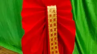 Telugu dhoti ki cutting aur silai karne ka bilkul aasan tarika how to Telugu dhoti cutting
