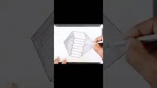 3d art #3dart #3d #drawing #easydrawing 🎨🎨🎨