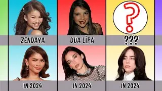 Comparison: FIRST APPEARANCES vs. Today: Female Celeb Changes/Continuous Data