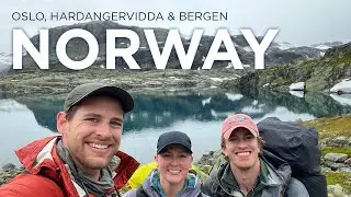 3 day trek in Hardangervidda NORWAY, exploring Oslo, and boating through the Bergen fjords (in July)
