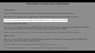 Creating in-text citations in MLA format