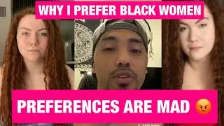 Preferences Crying 😭 Cause He Said He Prefers Black Women - Watch This #viralvideo 