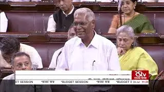 D Raja's farewell speech in Rajya Sabha