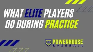 What ELITE players do during practice. Baseball and Softball Development