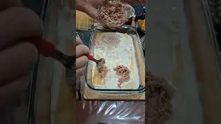 LASANHA DE ATUM #ytshorts #shorts #receitas #almo&ccedil;o #food
