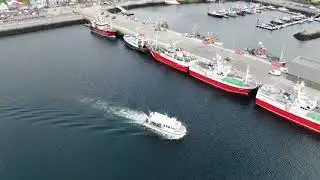 DJI Mavic 2 Zoom 4K The harbour in Dingle co Kerry