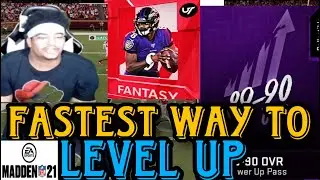 NEW FASTEST WAY TO LEVEL UP! HOW TO REACH LEVEL 60 IN A FEW HOURS!! MADDEN 21 ULTIMATE TEAM