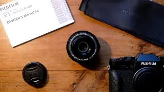Unboxing Fujinon 27mm f2.8 W WR
