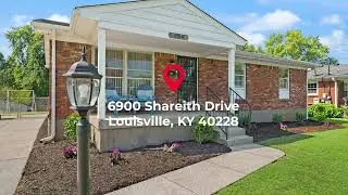 Home For Sale in Louisville, KY | 6900 Shareith Dr. | 3br, 1.5 ba | Basement | Fenced Yard